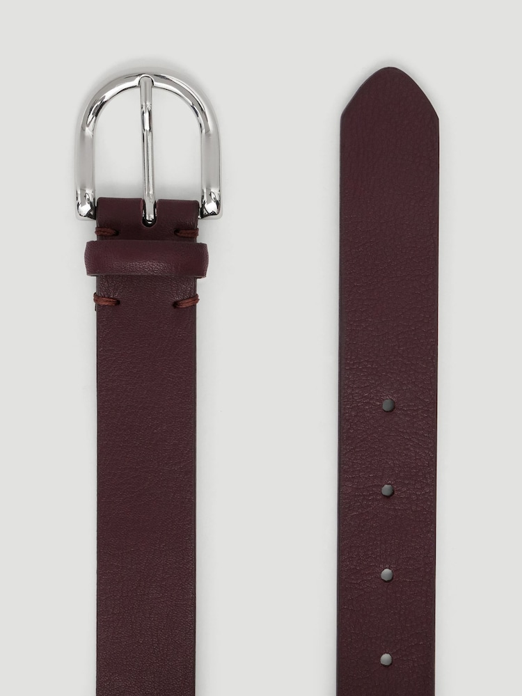 Hush Red Philippa Leather Belt - Image 2 of 4