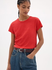 Hush Red Philippa Leather Belt - Image 4 of 4