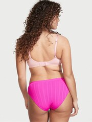 Victoria's Secret Bali Orchid Pink Seamless Textured Bikini Knickers - Image 2 of 4