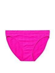 Victoria's Secret Bali Orchid Pink Seamless Textured Bikini Knickers - Image 3 of 4