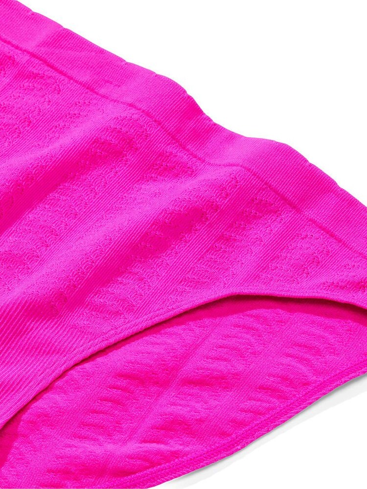 Victoria's Secret Bali Orchid Pink Seamless Textured Bikini Knickers - Image 4 of 4