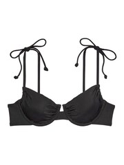 Victoria's Secret Black Shine Wired Bikini Top - Image 4 of 4