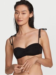 Victoria's Secret Black Shine Non Wired Bikini Top - Image 3 of 4