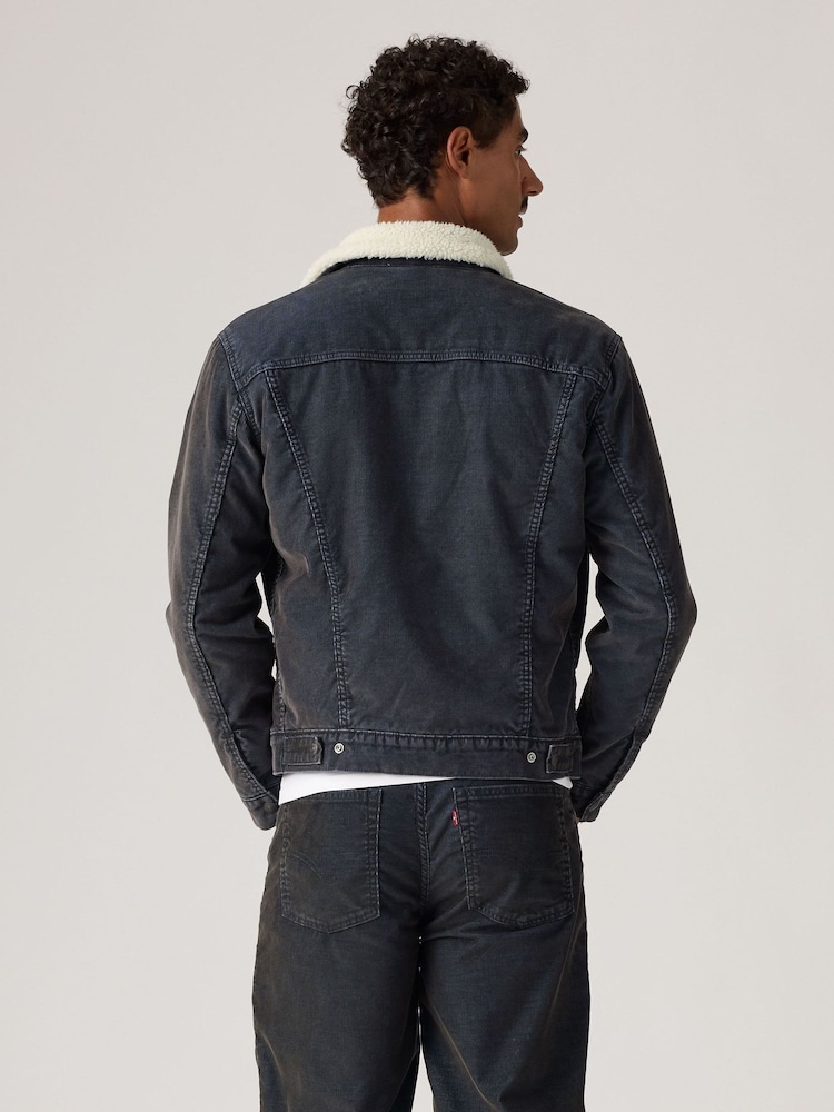 bleu foncé - ® Levi's Veste de camionneur en sherpa Type III - Image 2 sur 6