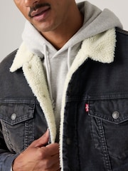 bleu foncé - ® Levi's Veste de camionneur en sherpa Type III - Image 4 sur 6