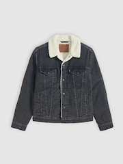 bleu foncé - ® Levi's Veste de camionneur en sherpa Type III - Image 5 sur 6