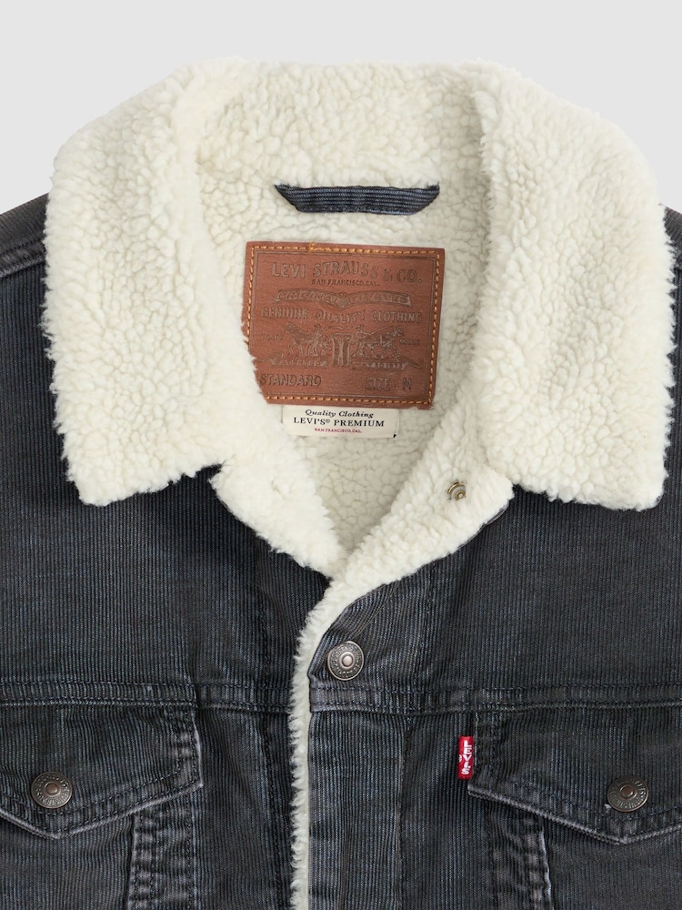 bleu foncé - ® Levi's Veste de camionneur en sherpa Type III - Image 6 sur 6