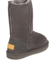 Just Sheepskin Grey Ladies Short Classic Sheepskin Boots - Image 3 of 5