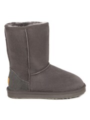 Just Sheepskin Grey Ladies Short Classic Sheepskin Boots - Image 4 of 5