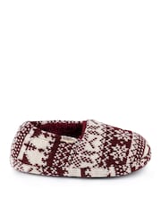 Totes Mini Me Family Collection Geschlossene Hausschuhe mit Norwegermuster - Bild 2 von 5