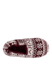 Totes Mini Me Family Collection Geschlossene Hausschuhe mit Norwegermuster - Bild 5 von 5
