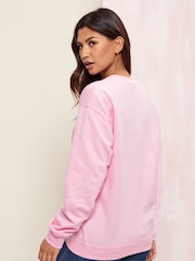 Wear it with Love Pink Hearts Sweatshirt - Women's - Image 3 of 4