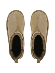 Loungeable Brown Mini Boot Slippers - Image 3 of 5