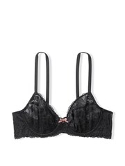 Victoria's Secret Black Lace Unlined Demi Bra - Image 3 of 3