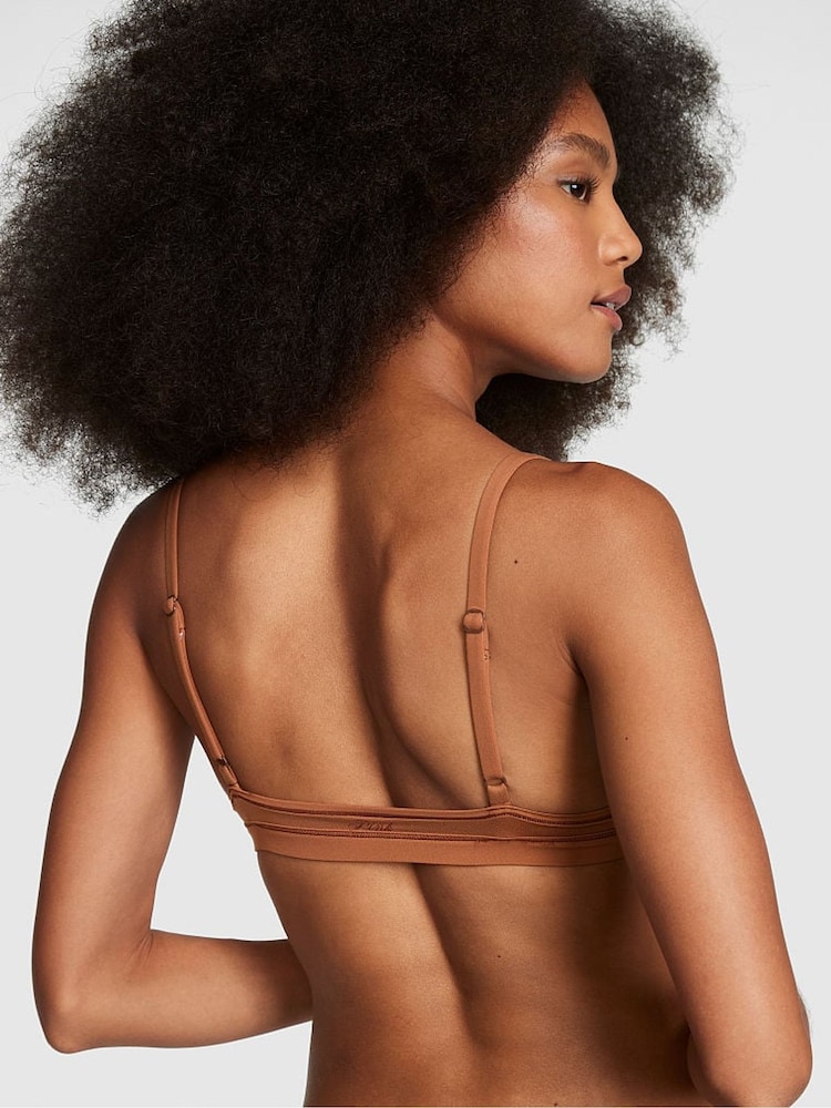 Caramel-nude - Victoria's Secret PINK bralette - Image 2 of 3