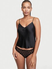 Victoria's Secret Ruffle Mesh Cheekini Panty - Image 1 of 4