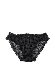 Victoria's Secret Ruffle Mesh Cheekini Panty - Image 3 of 4