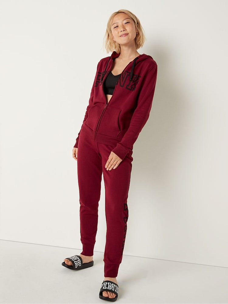 Victoria's Secret PINK Everyday Lounge Set: Perfect FullZip + Skinny Jogger - Image 1 of 5