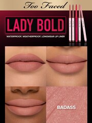 Too Faced Lady Bold Demi-Matte Long-Wear Lip Liner - Image 2 of 5