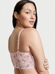 Victoria's Secret Pink Fizz Embroiderd Unlined Corset Bra Top - Image 2 of 4