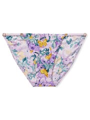 Victoria's Secret Purple Garden Butterflies Print Adjustable String Bikini Knickers - Image 1 of 1
