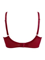 Rot - Pour Moi Dark Romance Wattierter BH - Bild 4 von 4