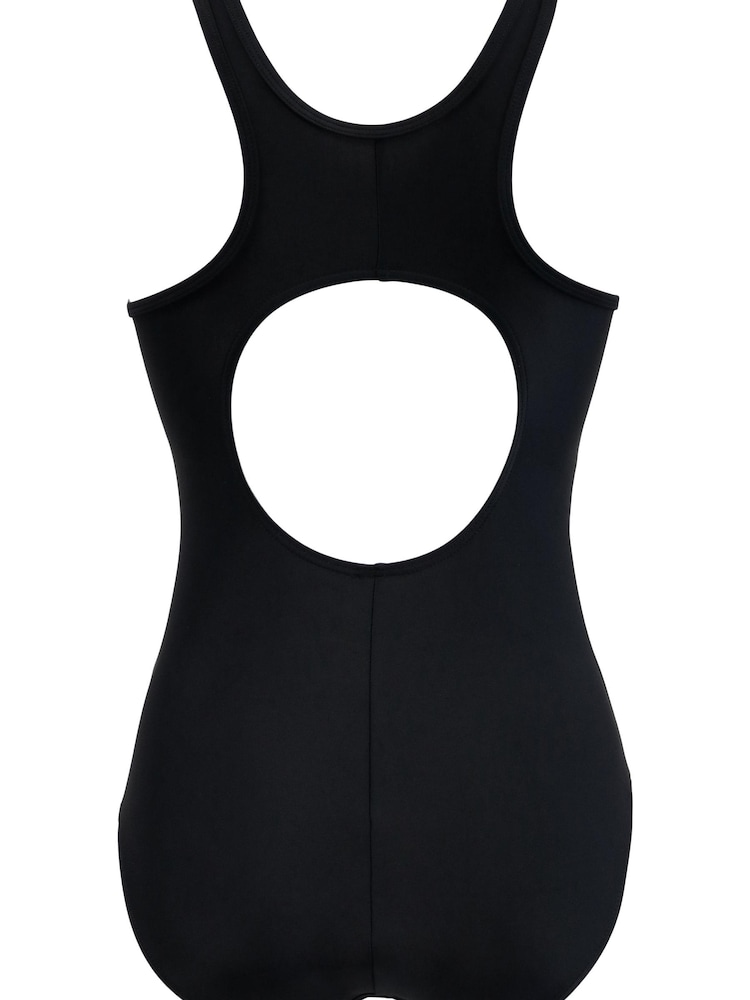Pour Moi Black Energy Chlorine Resistant High Neck Zip Front Swimsuit - Image 5 of 5