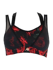 Pour Moi Black Energy Infinite Double Strap Light Padded Convertible Sports Bra - Image 4 of 5