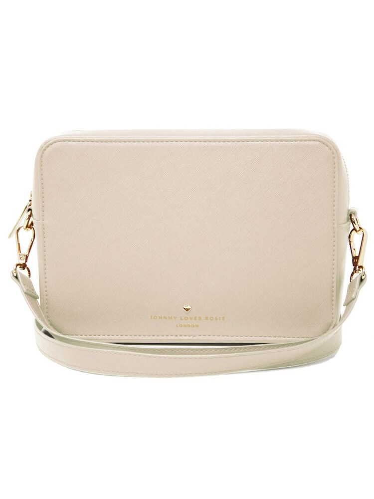 Johnny Loves Rosie Cream Personalised Emily Crossbody Bag - Image 1 of 3