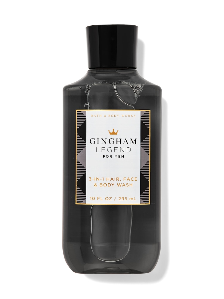Bath & Body Works Gingham Legend 3-in-1 Hair, Face and Body Wash 10 fl oz / 295 mL - Image 1 of 1