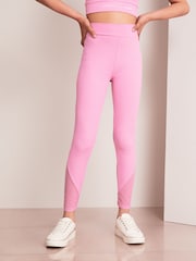 Lipsy Rose Pink High Waist Active Legging - Image 1 of 4