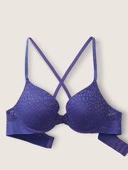 Victoria's Secret PINK Indigo Blue Wear Everywhere PushUp Bra - Image 4 of 5