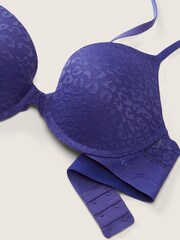 Victoria's Secret PINK Indigo Blue Wear Everywhere PushUp Bra - Image 5 of 5