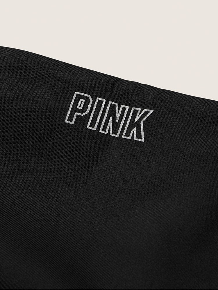Victoria's Secret PINK Pure Black High Waist Cycling Short - Image 4 of 4