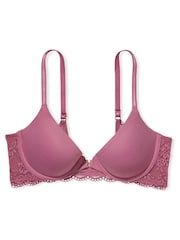 Victoria's Secret Bordeaux Red Front Fastening Lightly Lined Demi Bra - Image 4 of 5