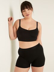Victoria's Secret PINK Pure Black Short Period Pant Knickers - Image 1 of 4