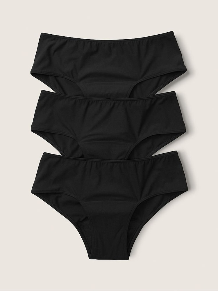Victoria's Secret PINK Black Hipster Period Pant Knickers Multipack - Image 1 of 1