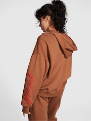 Victoria's Secret PINK Caramel Kiss Brown Oversized Hoodie - Image 2 of 3