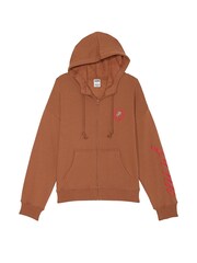Victoria's Secret PINK Caramel Kiss Brown Oversized Hoodie - Image 3 of 3