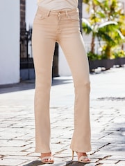 Sosandar Cream Kickflare Jean - Image 4 of 5