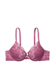 Victoria's Secret Bordeaux Red Lace Full Cup Push Up Bra - Image 3 of 3