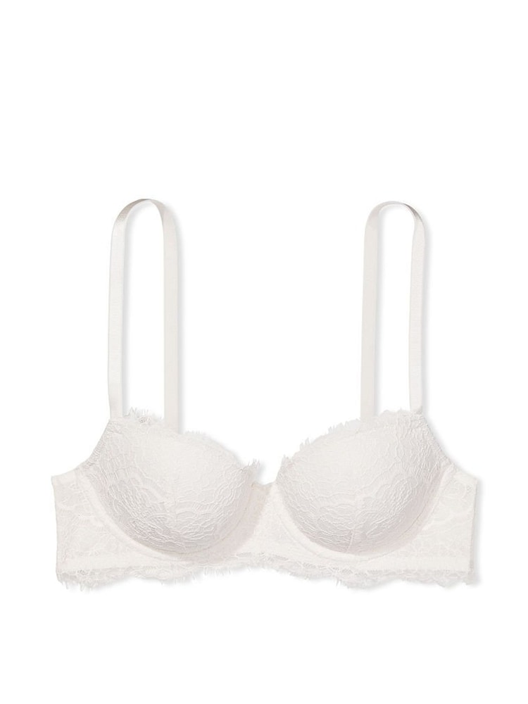Victoria's Secret White Coconut Lace Bra - Image 3 of 3