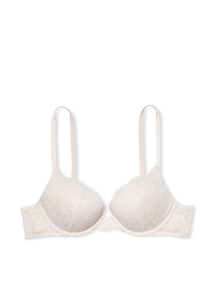 Victoria's Secret White Coconut Push Up Bra - Image 3 of 3