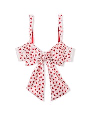 Victoria's Secret Unlined Open Cup Balconette Bra with Print - Image 4 of 4