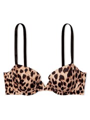 Victoria's Secret Leopard Brown Smooth Lightly Lined Demi Bra - Image 1 of 4