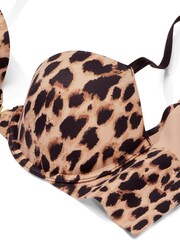 Victoria's Secret Leopard Brown Smooth Lightly Lined Demi Bra - Image 4 of 4