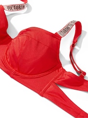 Victoria's Secret Flame Shine Strap Bikini Top - Image 4 of 4