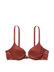 Victoria's Secret Dark Cognac Brown Lace Detail PushUp Bra - Image 4 of 4