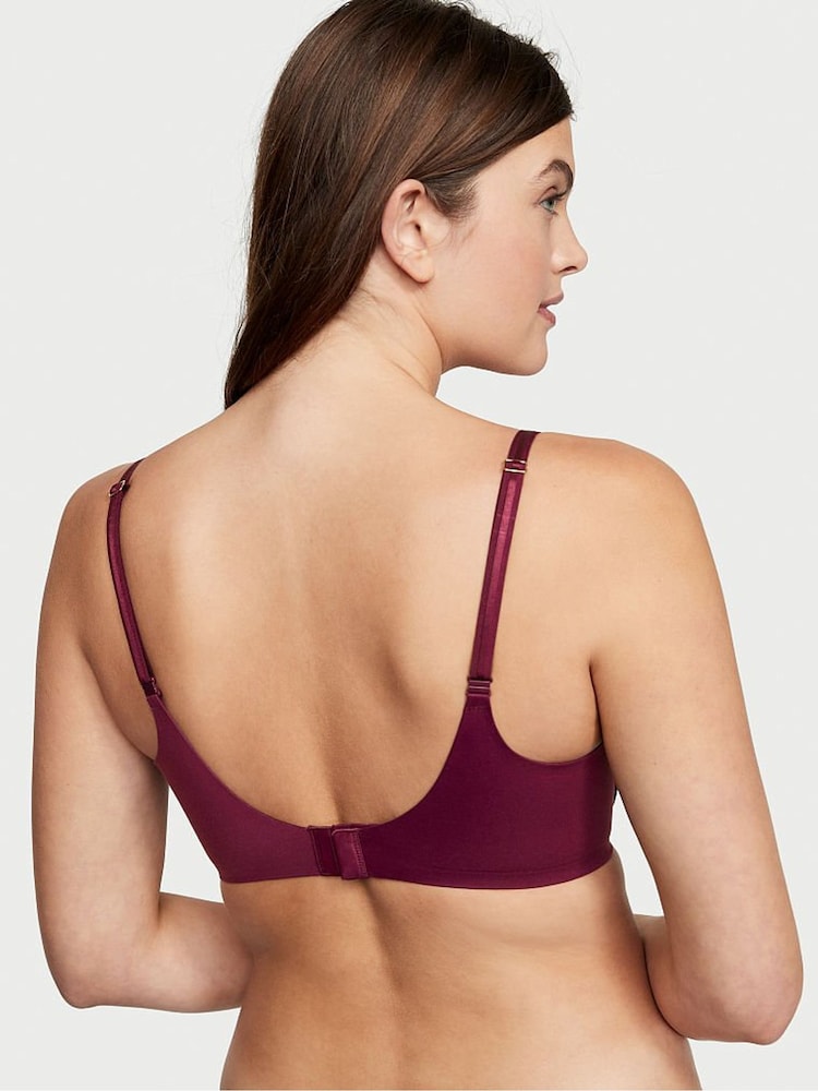Victoria's Secret Kir Red Smooth Lightly Lined Demi Bra - Image 2 of 4