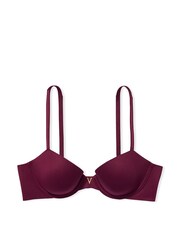 Victoria's Secret Kir Red Smooth Lightly Lined Demi Bra - Image 3 of 4